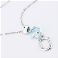 Halskette Boccadamo Dame in Silber Cristallo BGR119A - BGR119A